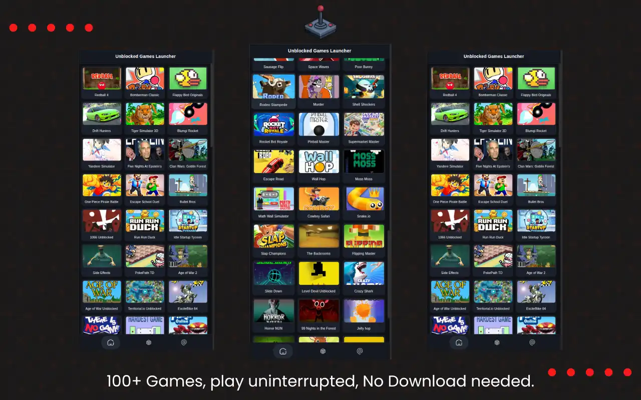 Game Launcher Screenshot