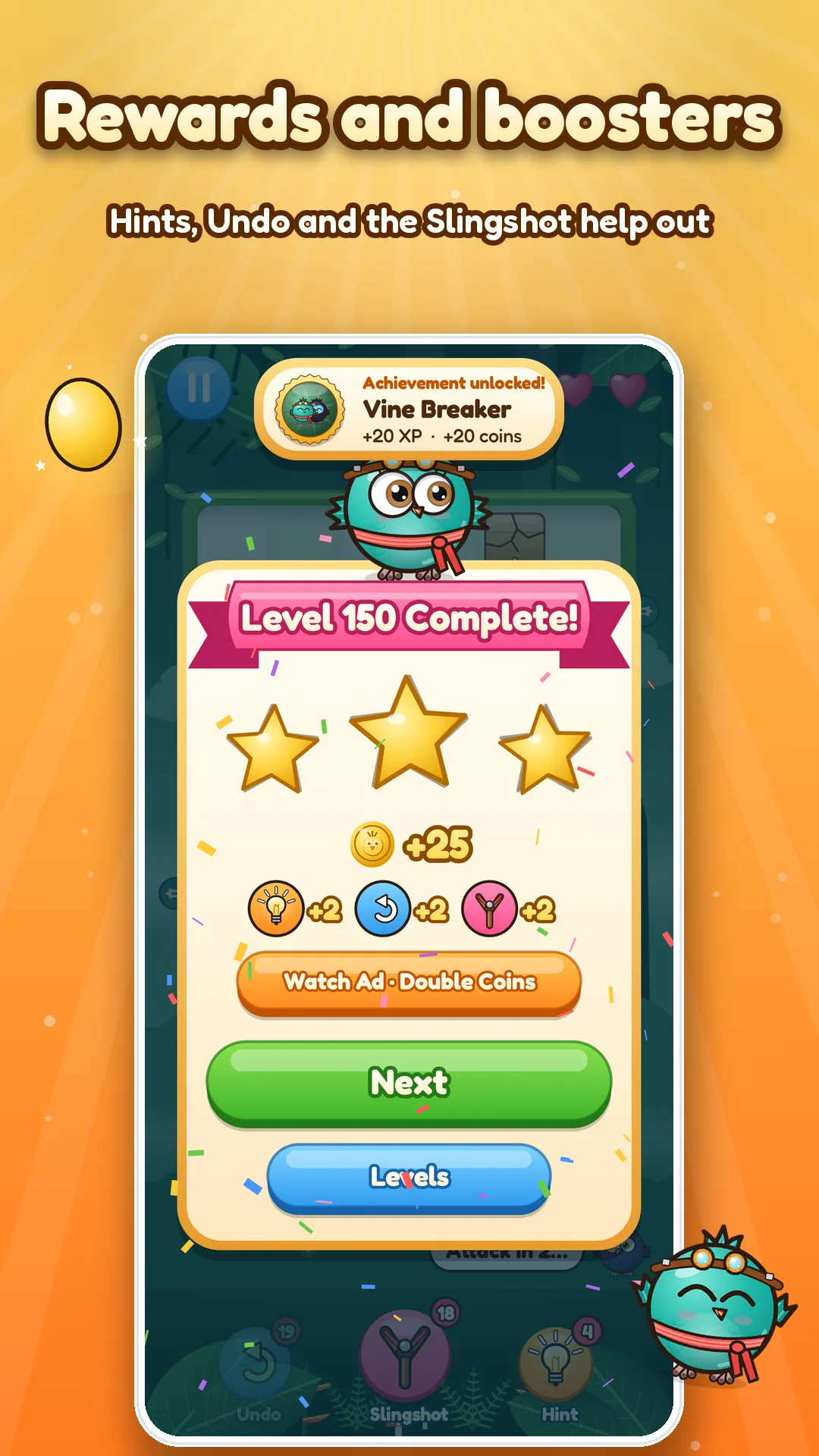 Rewards and boosters