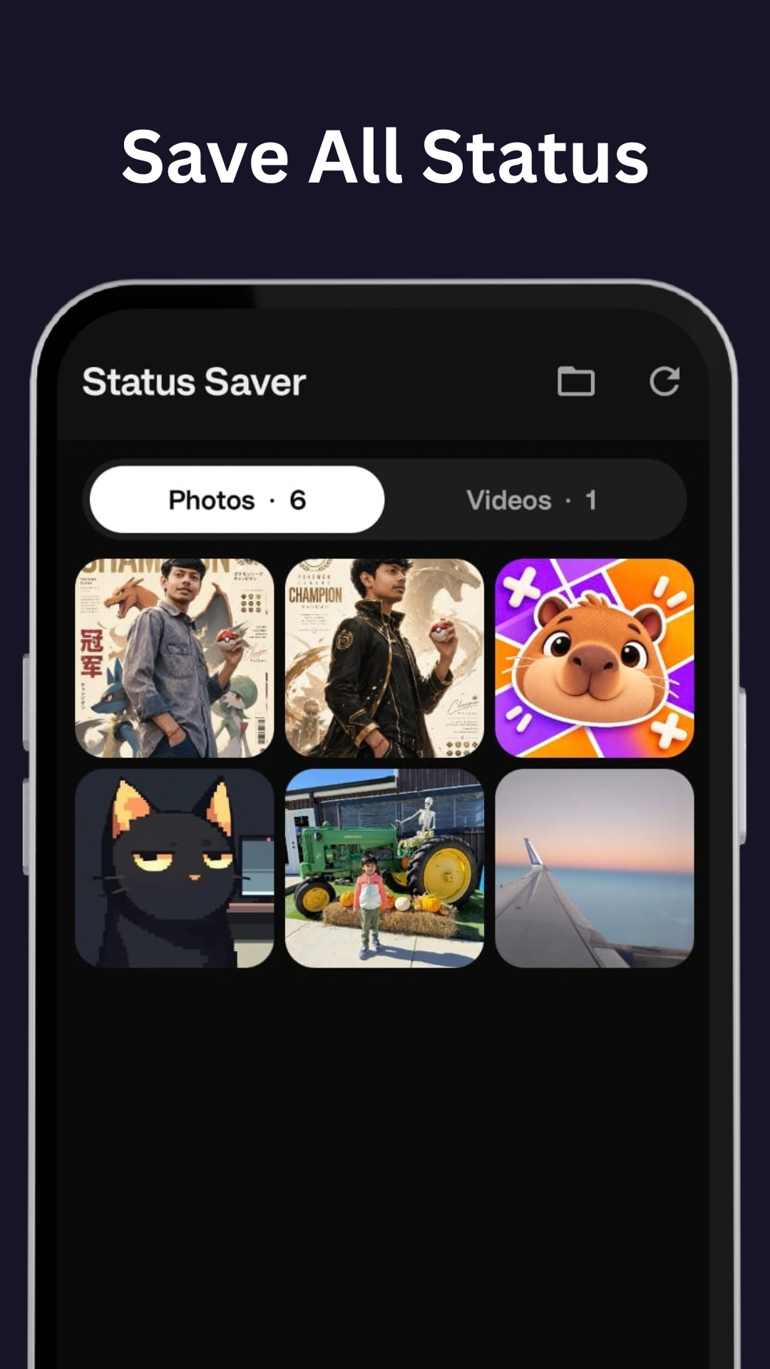 Status Saver screen 4